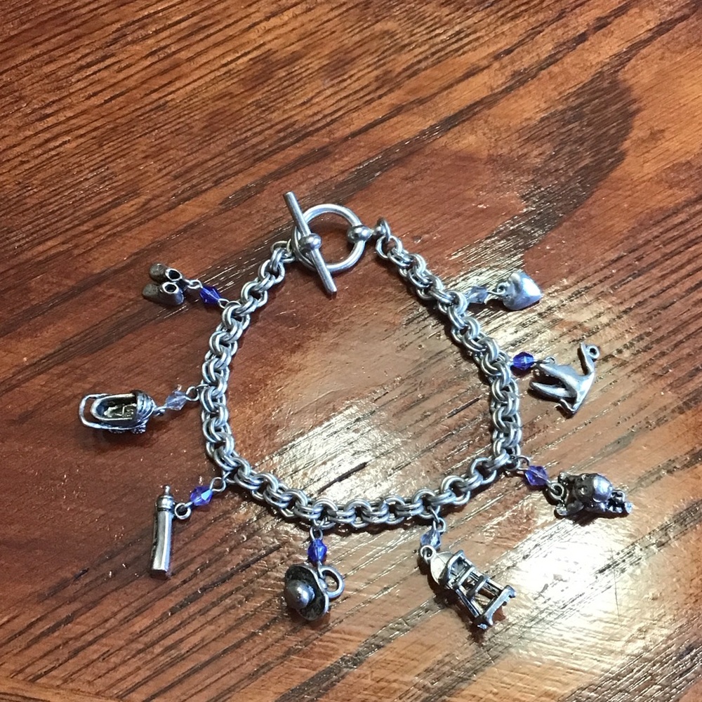 Silver Baby Charm Bracelet